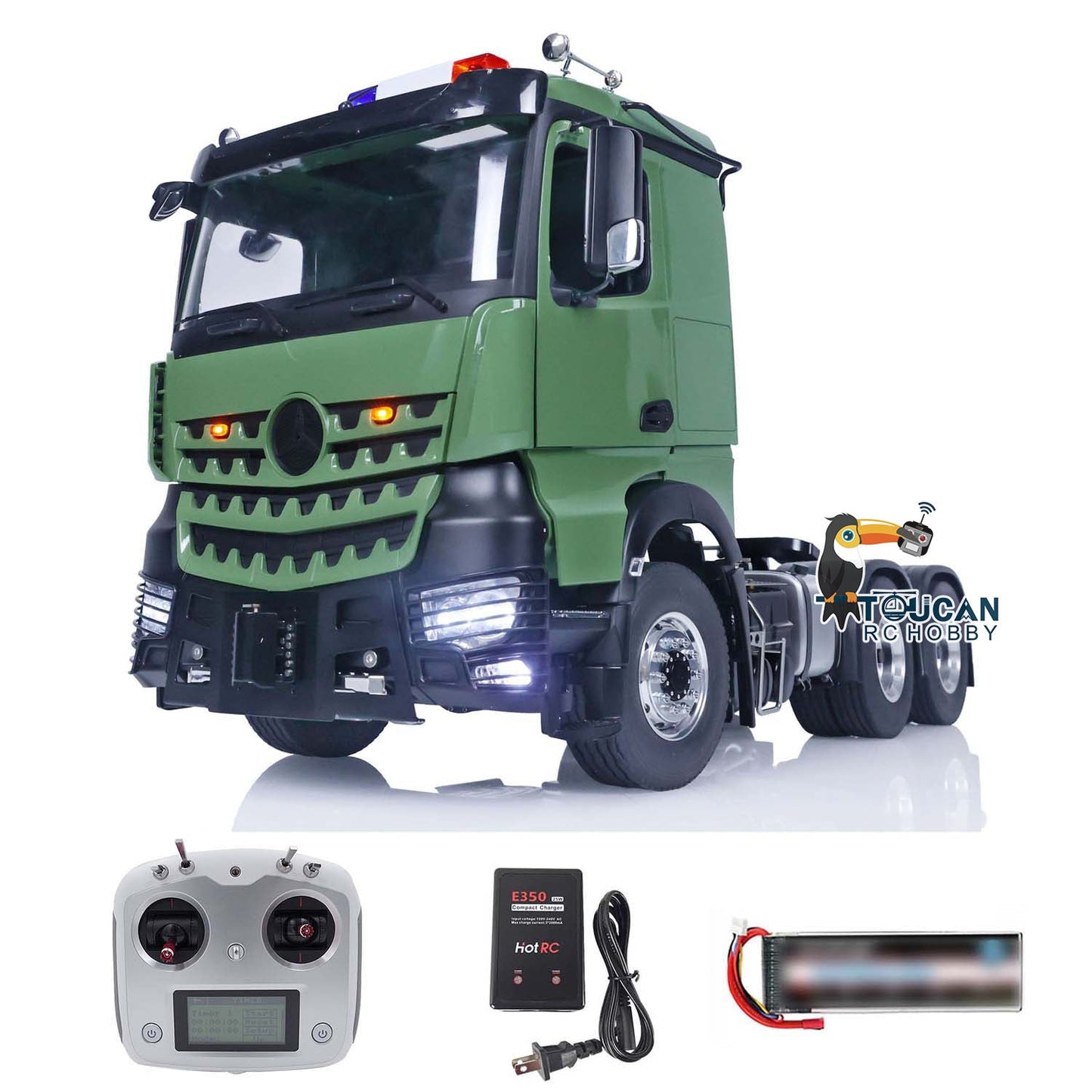 Camion tracteur télécommandé LESU 1/14 6x6 I6S RTR 1851 3363