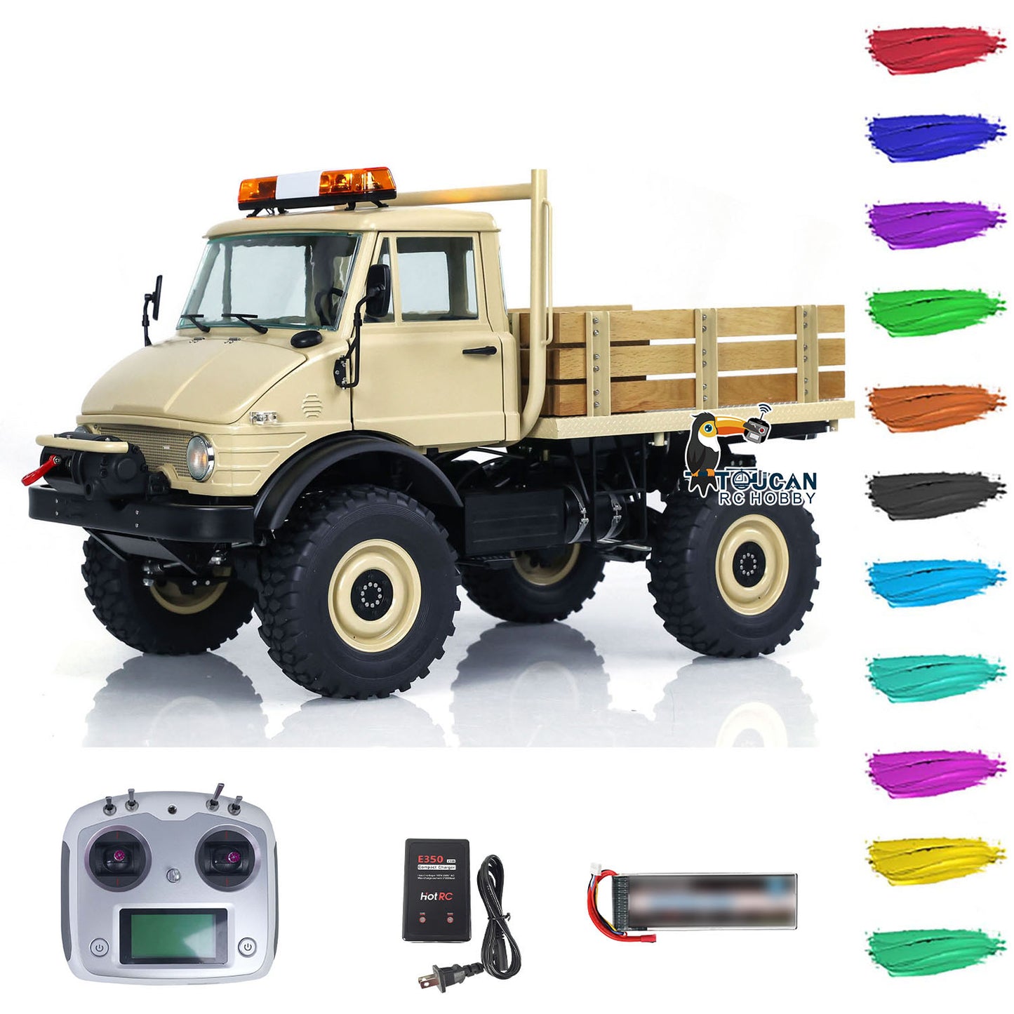 LESU 4x4 1/10 RTR U406 RC Off-Road Vehicles Remote Control Car