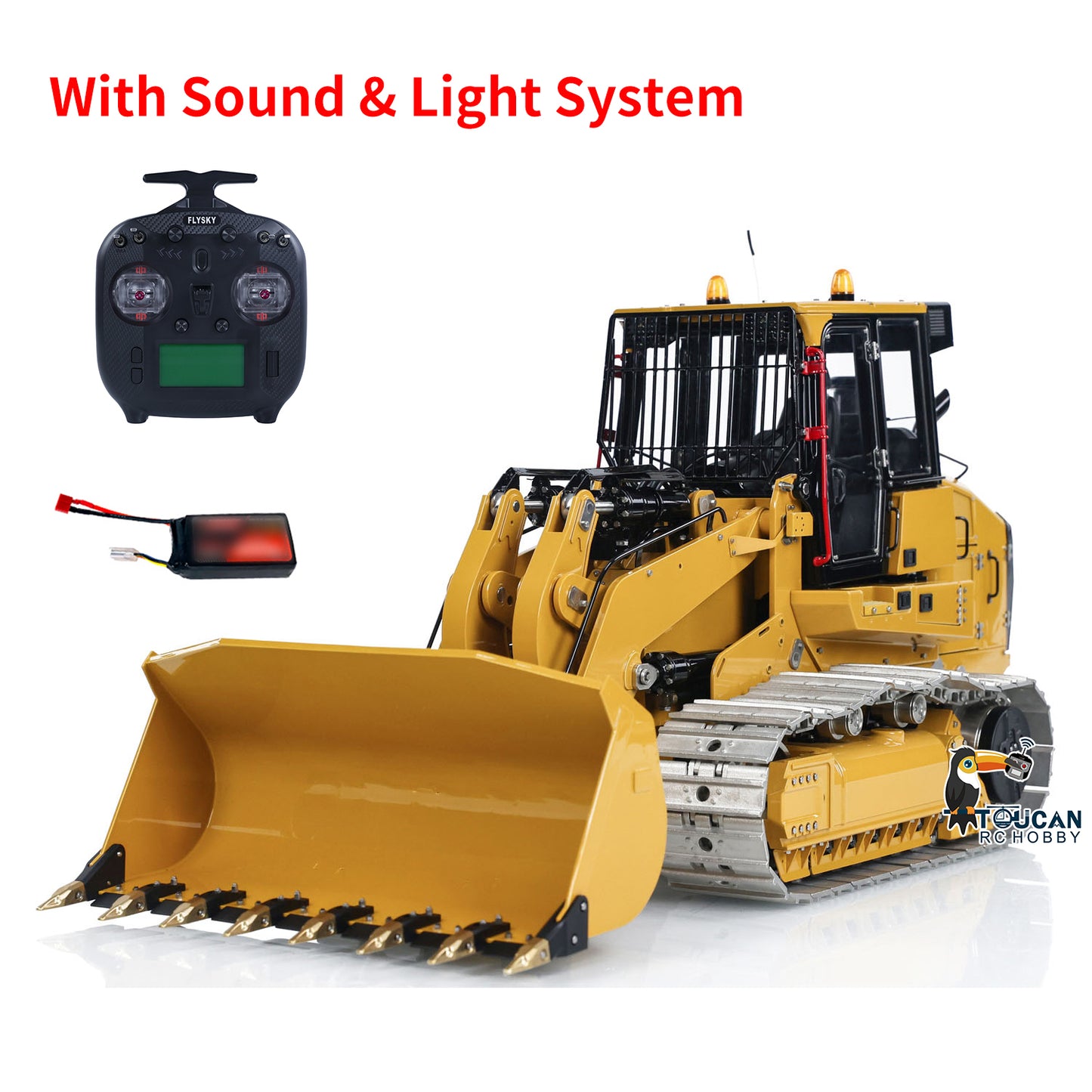 LESU 1/14 RC Hydraulische Lader 973K RTR Ohne Hinten Pflug Öffnende Schaufel