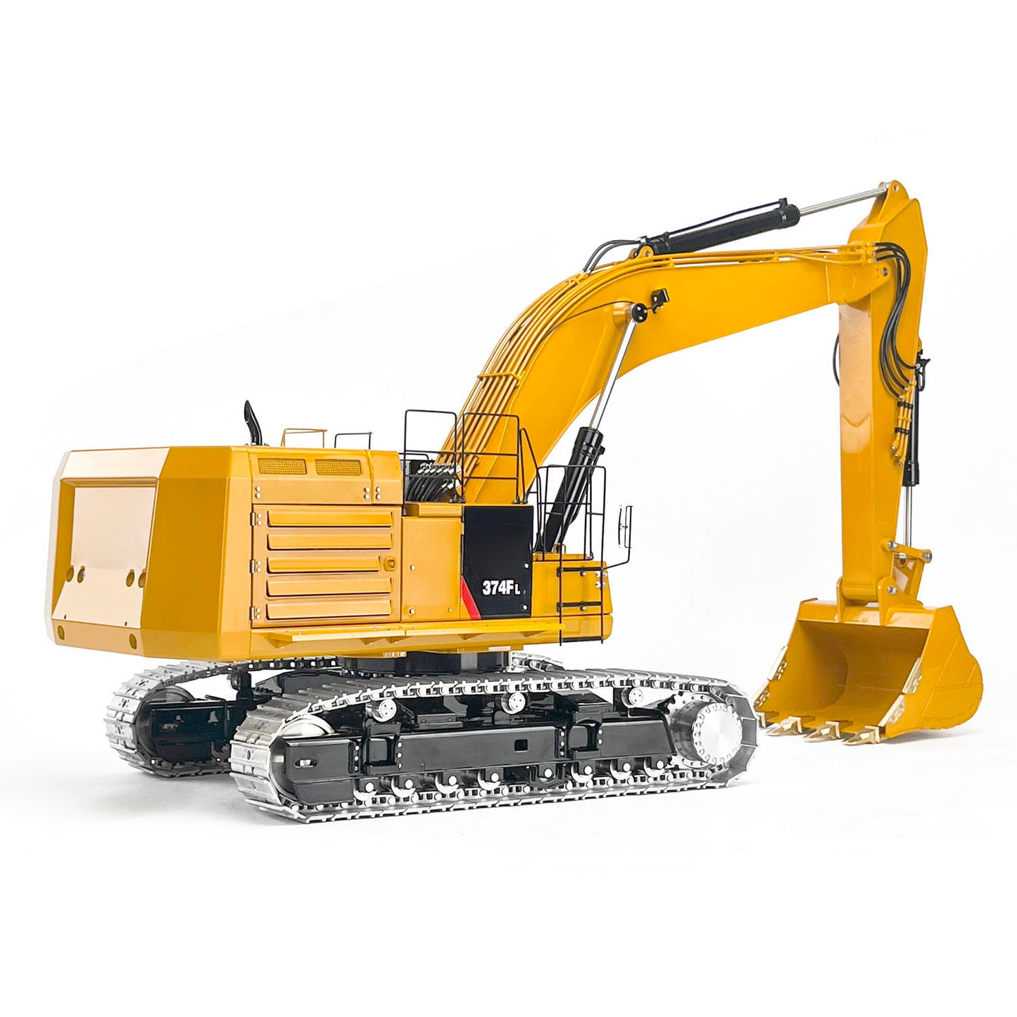 LESU 1/14 Hydraulic RC Excavator C374F Digger Heavy Machine RTR Construction Car PL18EV LITE Battery