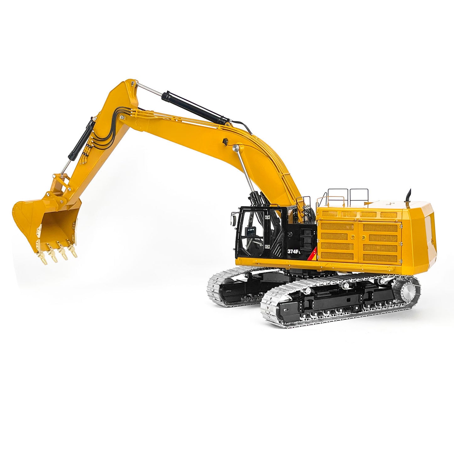 LESU 1/14 Hydraulic RC Excavator C374F Digger Heavy Machine RTR Construction Car PL18EV LITE Battery