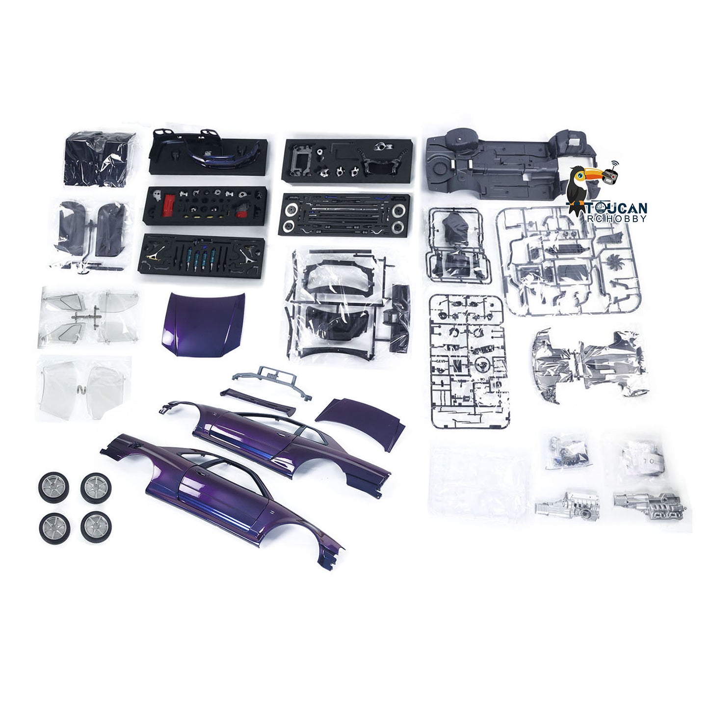 IN STOCK Capo 1/8 Unassembled 4x4 4WD R34 RC Racing Drifting Car for Collection