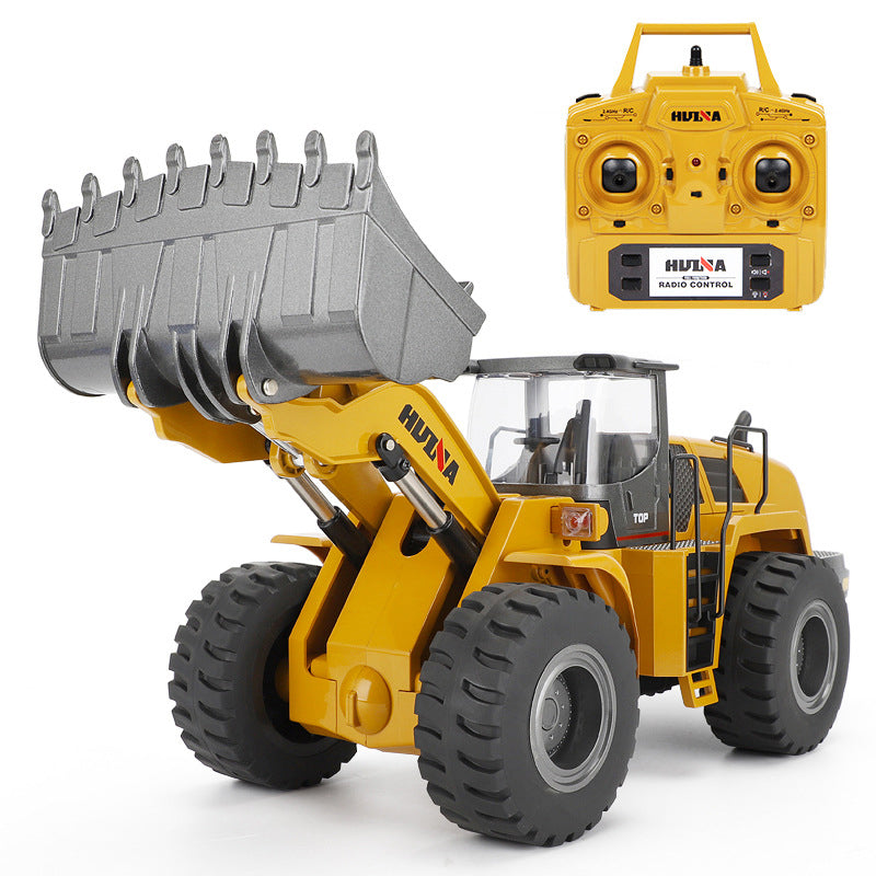 1/14 HUINA Toys 2.4G Radio Controlled Loader 1583 Electric Lifting System Lights Sound RC Construction Vehicles Assembled