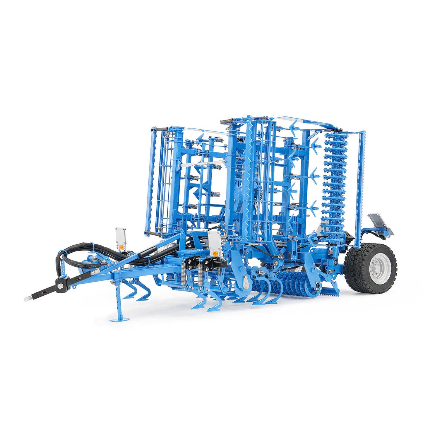K500 Metal Seedbed Pre-sowing Soil Preparation Machine KIT for LESU 1/14 RC Hydraulic Agricultural Car Tractor AOUE 1050 Painted or Unpainted