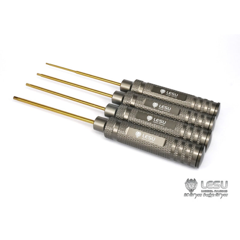LESU Sechskant-schraubendreher 1.7/2.0/2.5/3,0 MM Werkzeug Set Schraube Fahrer 1.5/2.0/2.5/3,0 MM