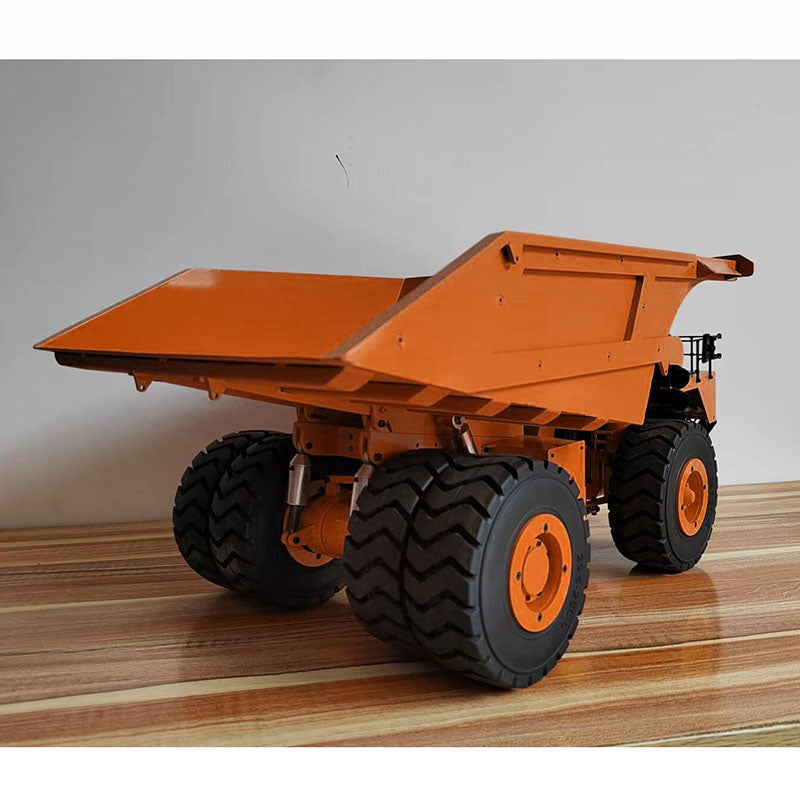 Camion minier hydraulique à benne basculante 1/20 Metal 793D RC RTR avec système d'éclairage