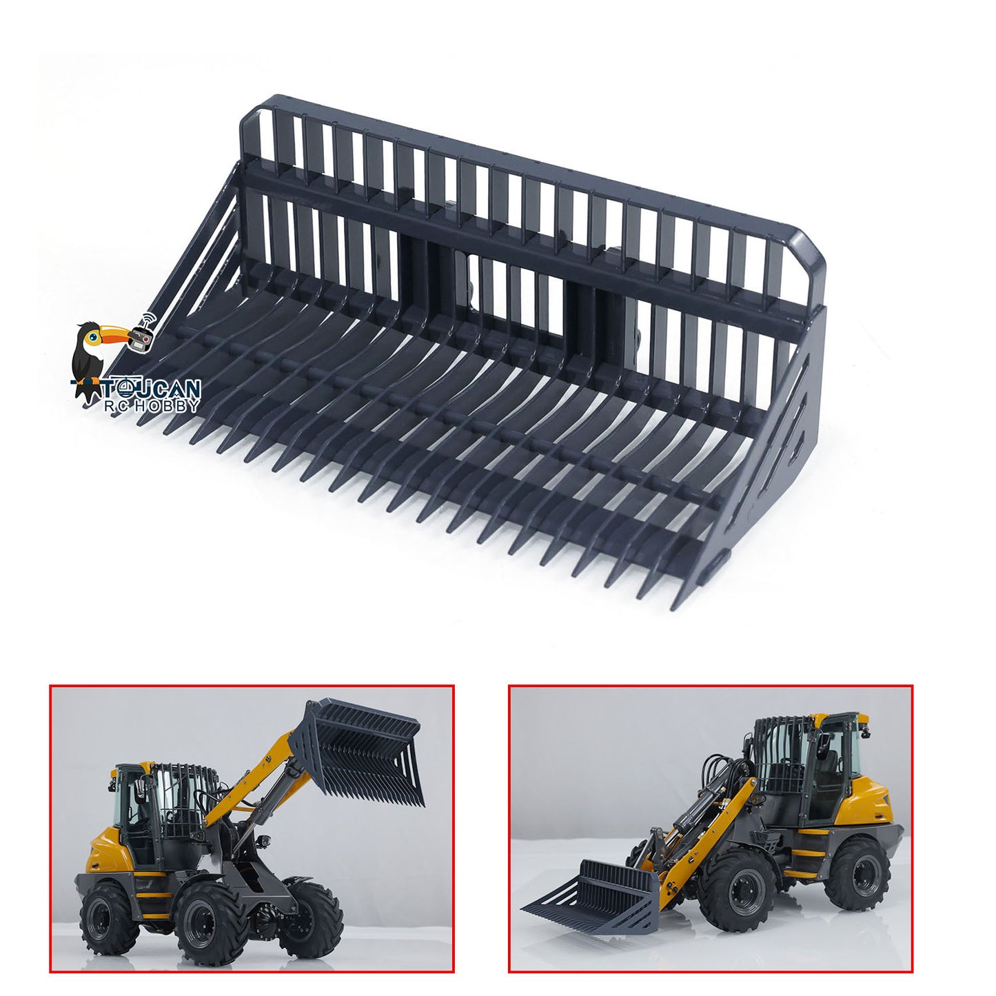 LESU 1/14 Metallteile für RC Hydraulische Lader AOUE MCL8