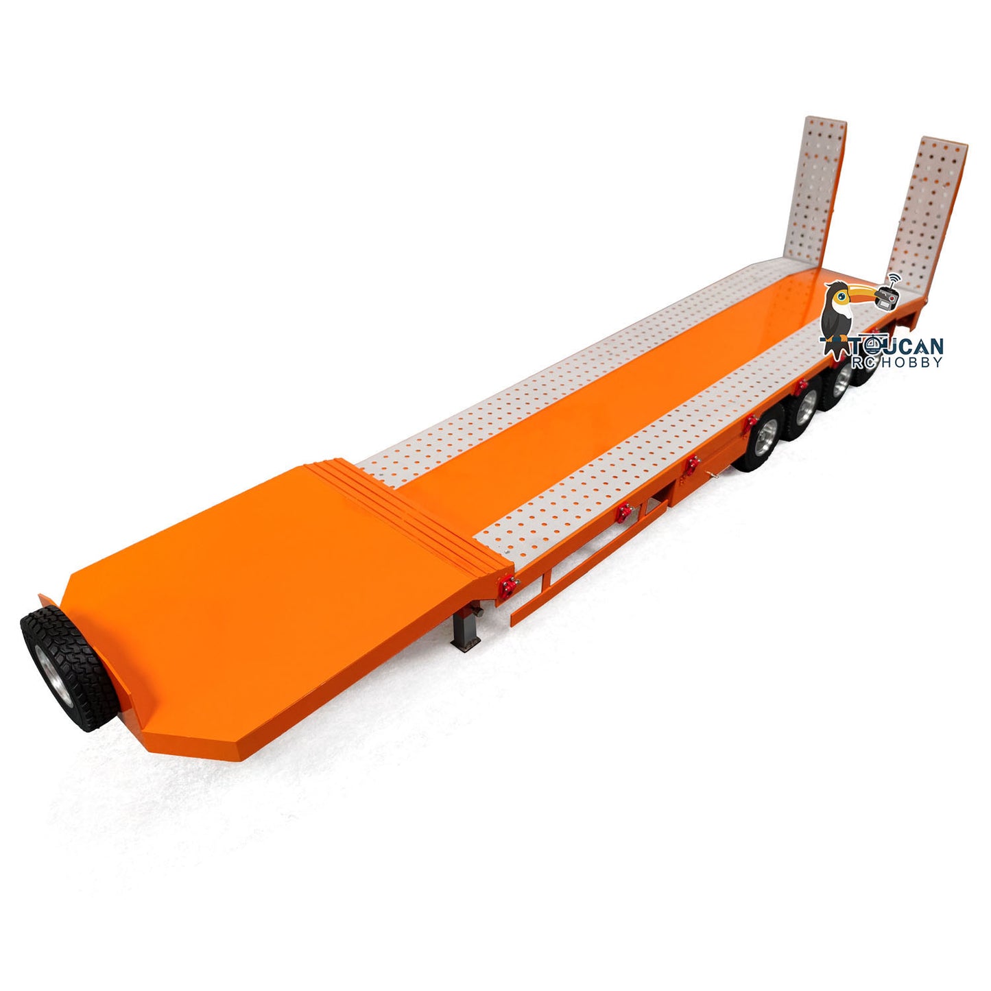 4-achsiger Metall-Sattelauflieger für 1/14 RC-Sattelzugmaschinen