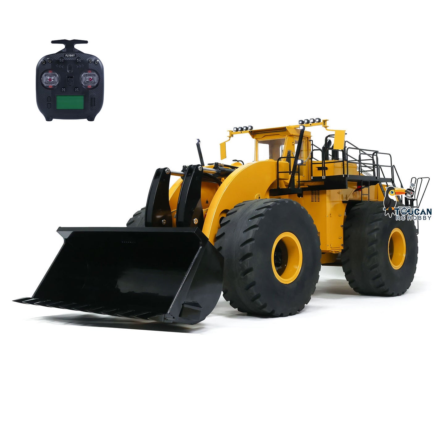 Chargeur hydraulique RC 150 kg 1/14 LTI L2350 Système de son et d'éclairage Unité de fumée