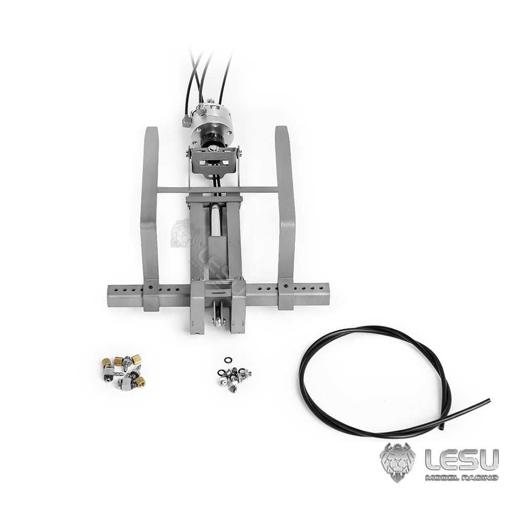 LESU 1/14 Ziegel Klemme/Metall Gabel für LESU RC Hydraulische Kran Dumper Lkw