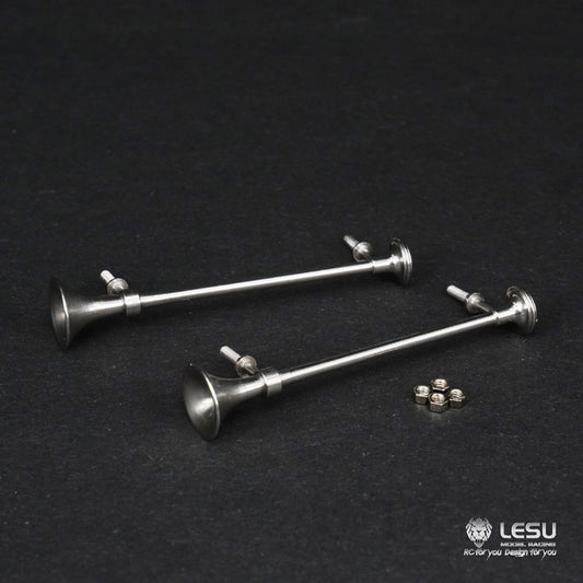 IN STOCK Stainless Steel Whistle Horn 1/14 RC For TAMIYA Tractor Truck Model
