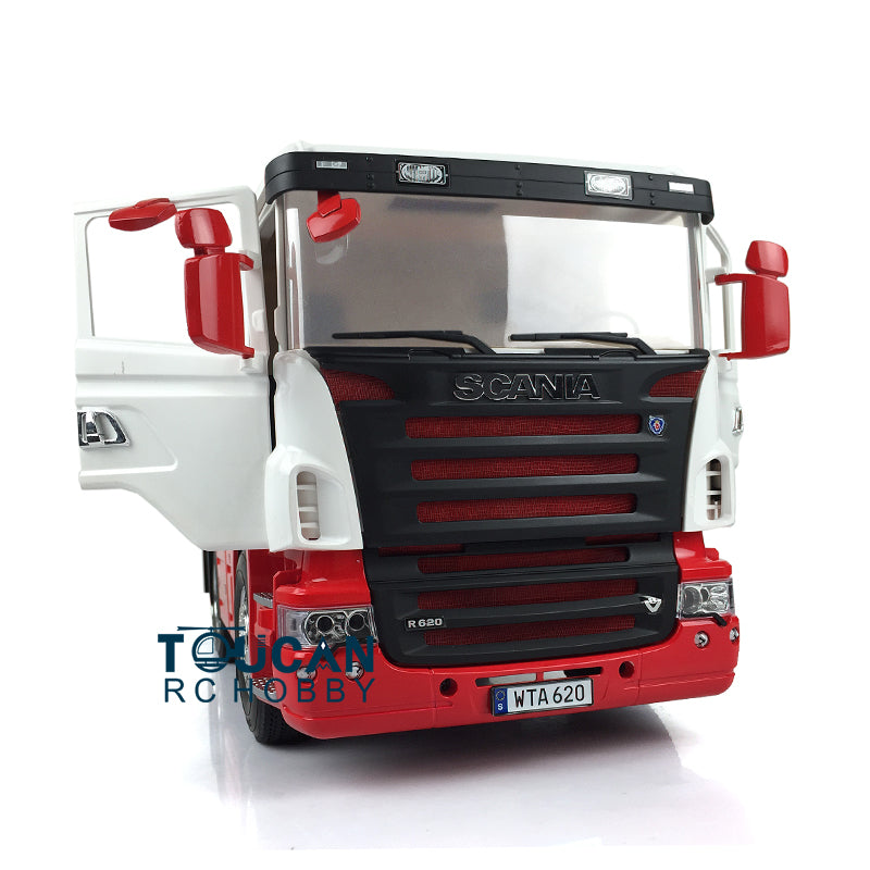 KIT de camion tracteur RC Midtop 1/14 6*4 à 3 essieux
