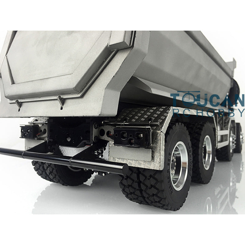 LESU 8*8 Front Hydraulic Dumper Truck Tipper 1/14 RC TAMIYA MAN Model Metal DIY
