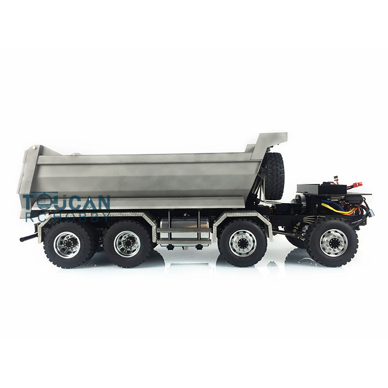 LESU 8*8 Front Hydraulic Dumper Truck Tipper 1/14 RC TAMIYA MAN Model Metal DIY