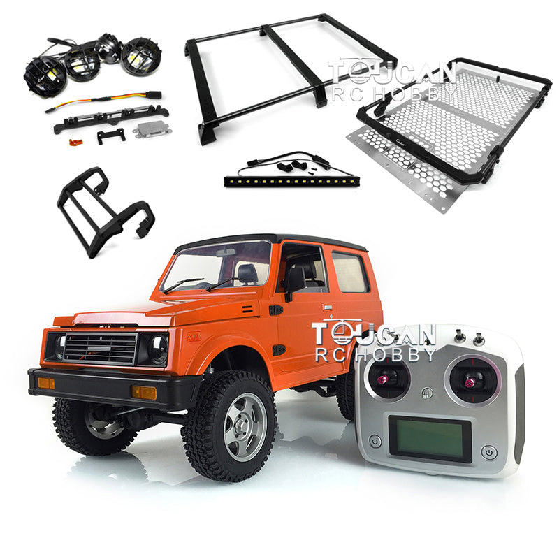 Capo 1/6 Crawler SIXER1 Cabine en plastique peinte RC Car Shell Moteur Servo ESC I6S