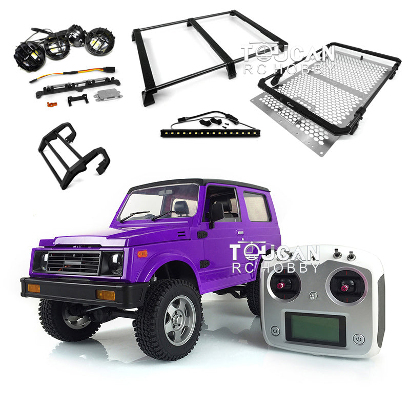 Capo 1/6 Crawler SIXER1 Cabine en plastique peinte RC Car Shell Moteur Servo ESC I6S
