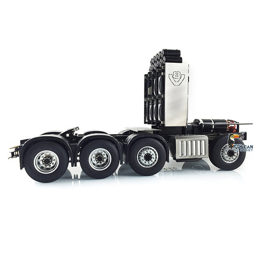 IN STOCK 1/14 LESU 8*8 Metal Chassis RC Truck DIY Mercedes TAMIYA 3363 1851 Tractor Model