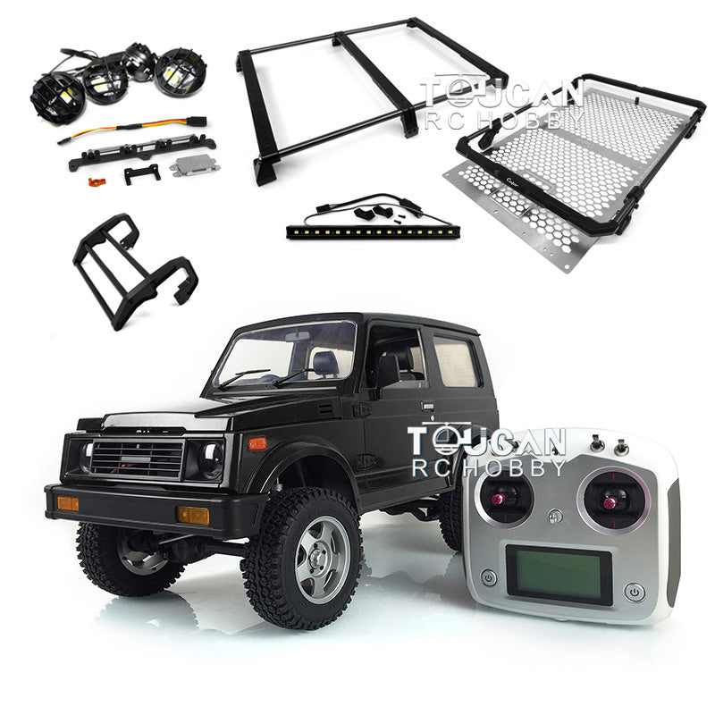 Capo 1/6 Crawler SIXER1 Cabine en plastique peinte RC Car Shell Moteur Servo ESC I6S
