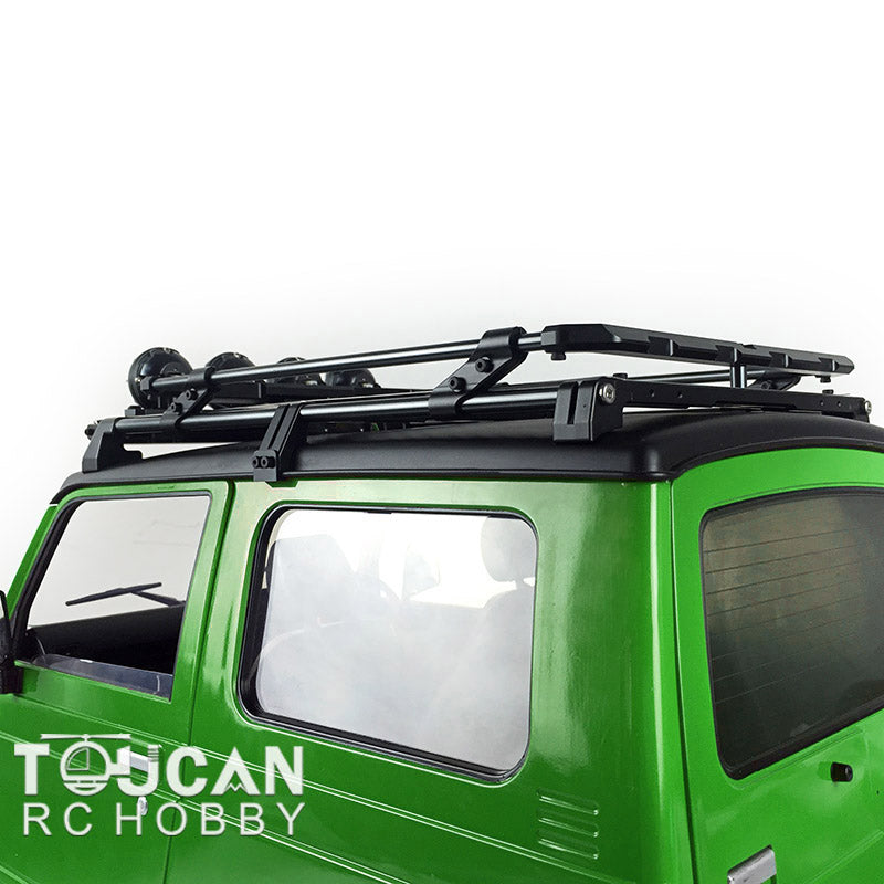 1/6 RC Capo Crawler SIXER1 Metall Chassis Front Stoßstange Motor Servo