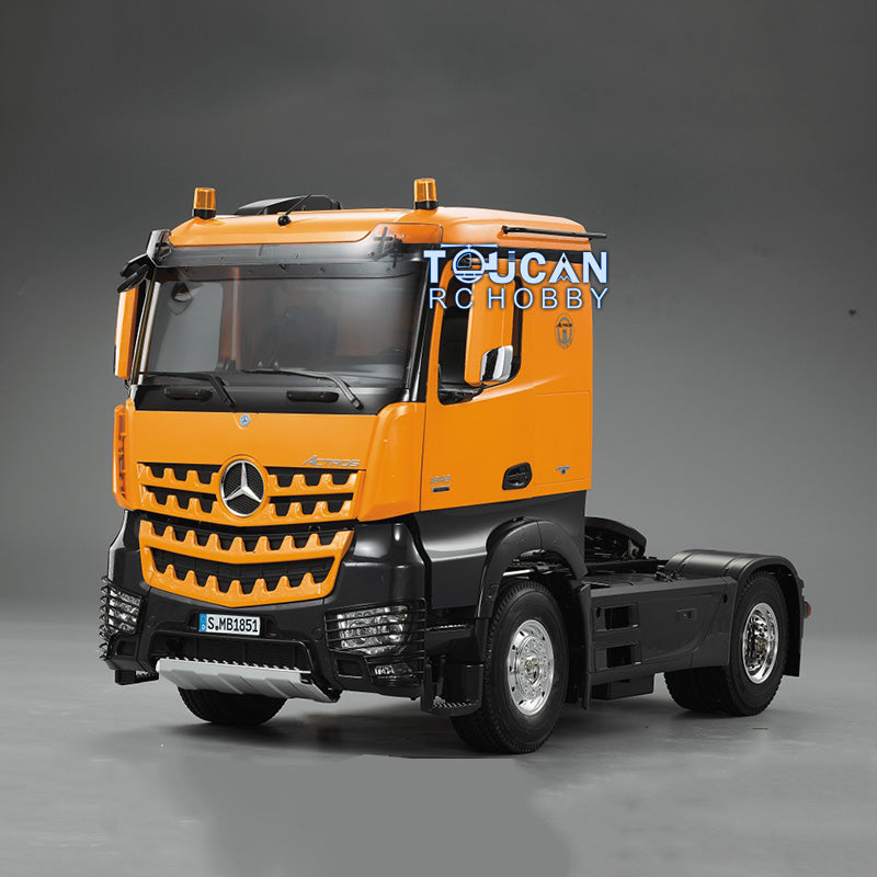 Cabine de camion tracteur RC 1/14 4*2 2 essieux 540 peinture personnalisée