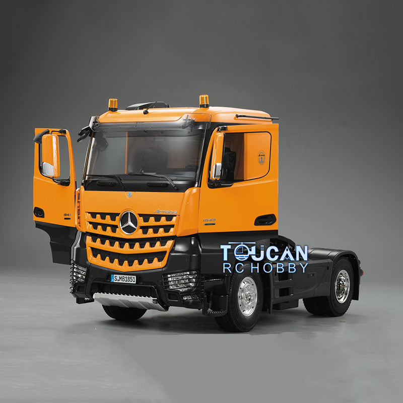 Cabine de camion tracteur RC 1/14 4*2 2 essieux 540 peinture personnalisée