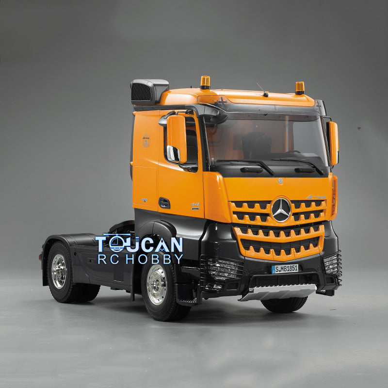 Cabine de camion tracteur RC 1/14 4*2 2 essieux 540 peinture personnalisée