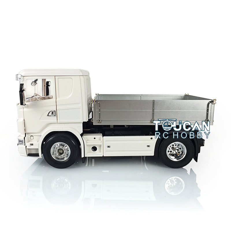 1/14 2Axles 4*2 RC Car Tractor Truck DIY Hopper Motor Hopper TAMIYA Trailer