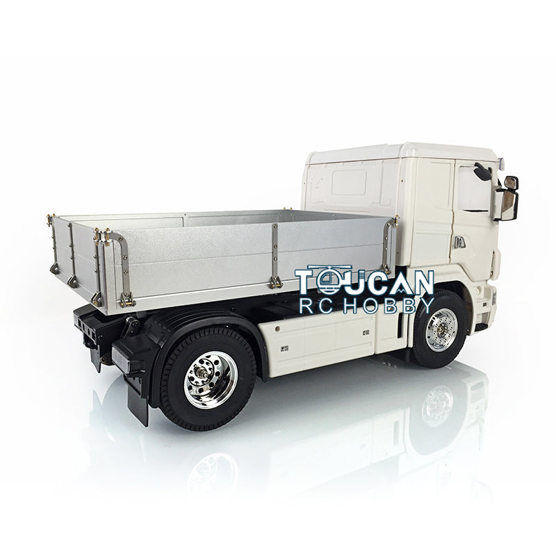 Tracteur de voiture télécommandé à 2 essieux 4 x 2 1/14 pour camion, moteur de trémie à monter soi-même, remorque TAMIYA