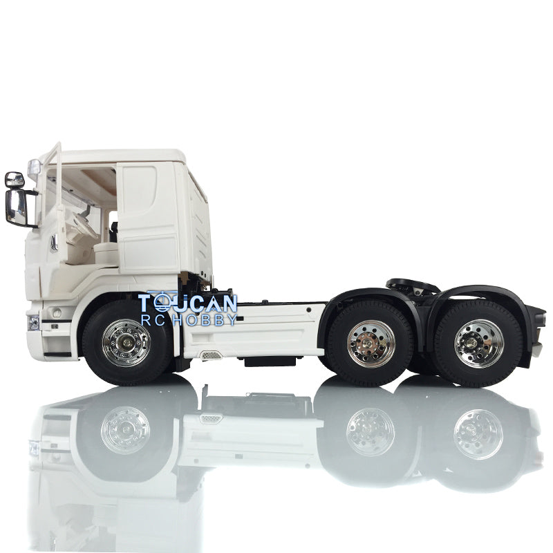 Camion tracteur RC 6X4 3 essieux non peint au 1/14 KIT R730