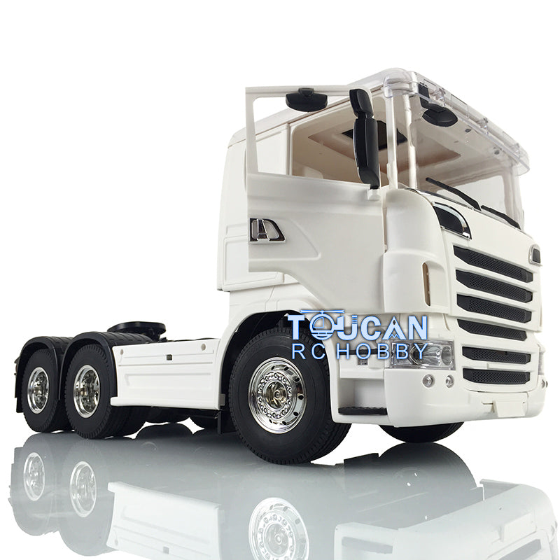 Camion tracteur RC 6X4 3 essieux non peint au 1/14 KIT R730