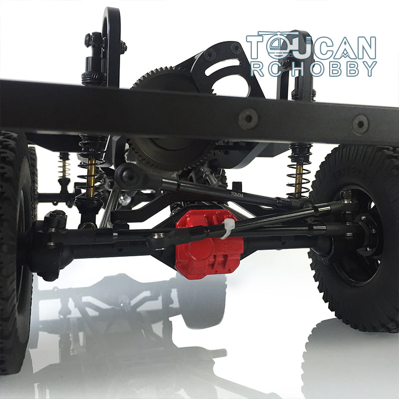 TOUCAN Rock Crawler 1/10 Wheel Tires Metal Chassis for D90 RC Carsr