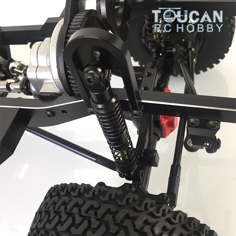 TOUCAN Rock Crawler 1/10 Wheel Tires Metal Chassis for D90 RC Carsr