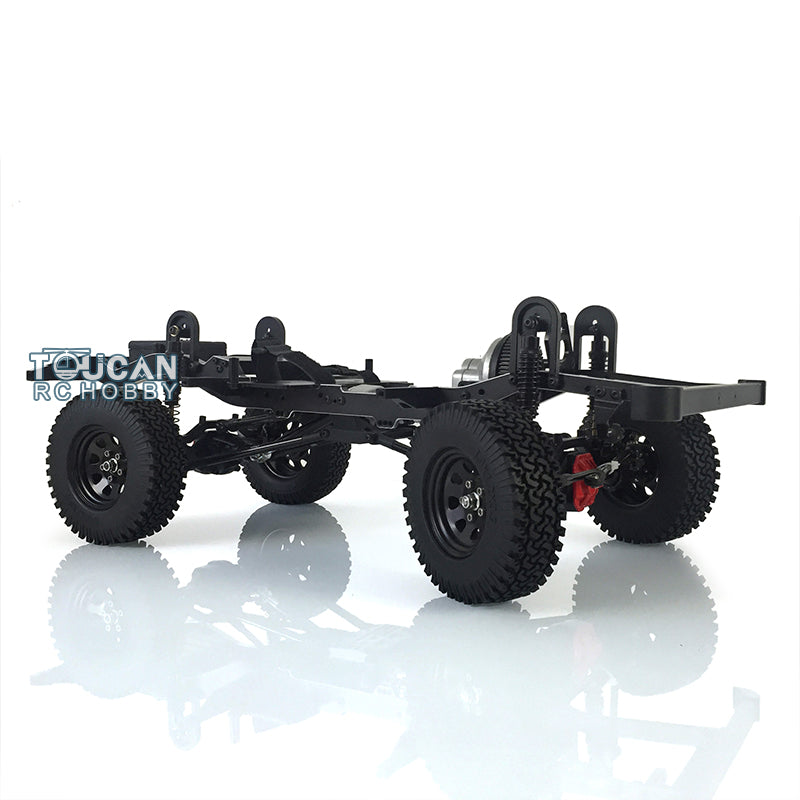 TOUCAN Rock Crawler 1/10 Wheel Tires Metal Chassis for D90 RC Carsr