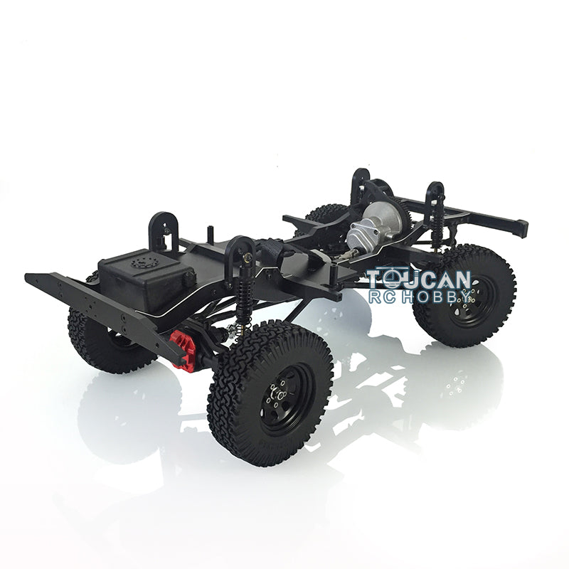TOUCAN Rock Crawler 1/10 Wheel Tires Metal Chassis for D90 RC Carsr