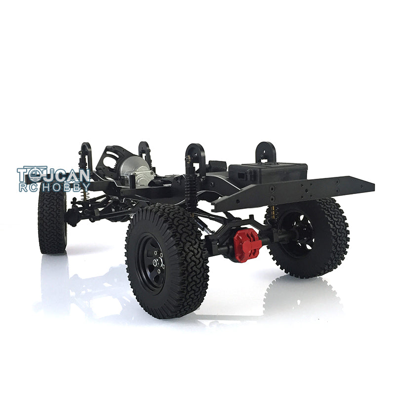 TOUCAN Rock Crawler 1/10 Wheel Tires Metal Chassis for D90 RC Carsr