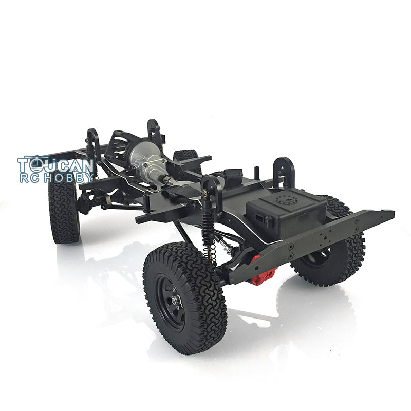 TOUCAN Rock Crawler 1/10 Wheel Tires Metal Chassis for D90 RC Carsr