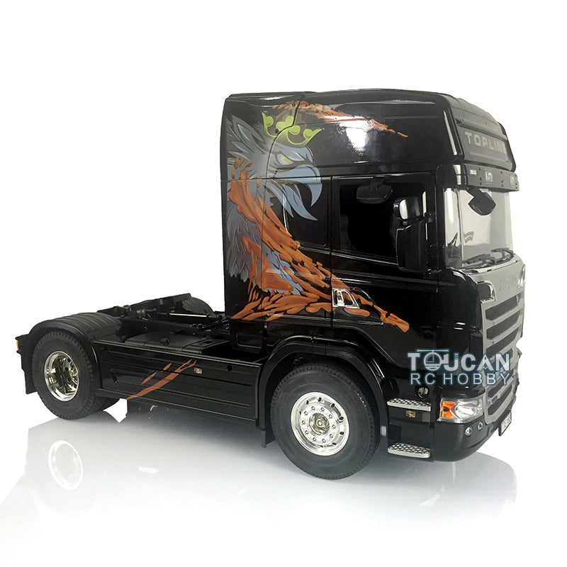 Modèle de camion tracteur TOUCAN RC R730 Highline 1/14 Gripen avec moteur peint
