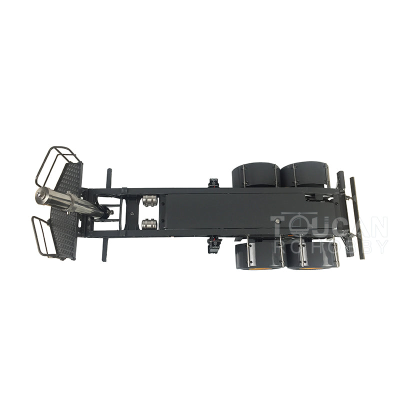 LESU 1/14 Unmontiert Metall Hydraulische Dumper Kipper A0017 für RC Traktor Lkw