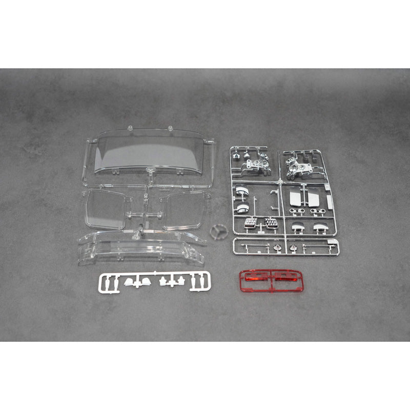 LESU 1/14 6x6 3 essieux métal hydraulique trois voies RC camion benne basculante A0009