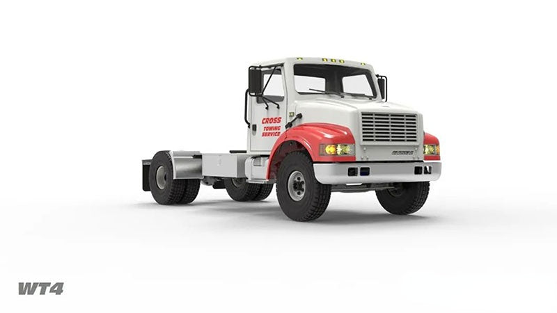 US STOCK CROSSRC WT4 1/10 RC Road Rescue Vehicle Remote Control Wrecker Truck Model KIT