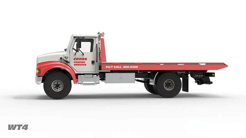 US STOCK CROSSRC WT4 1/10 RC Road Rescue Vehicle Remote Control Wrecker Truck Model KIT