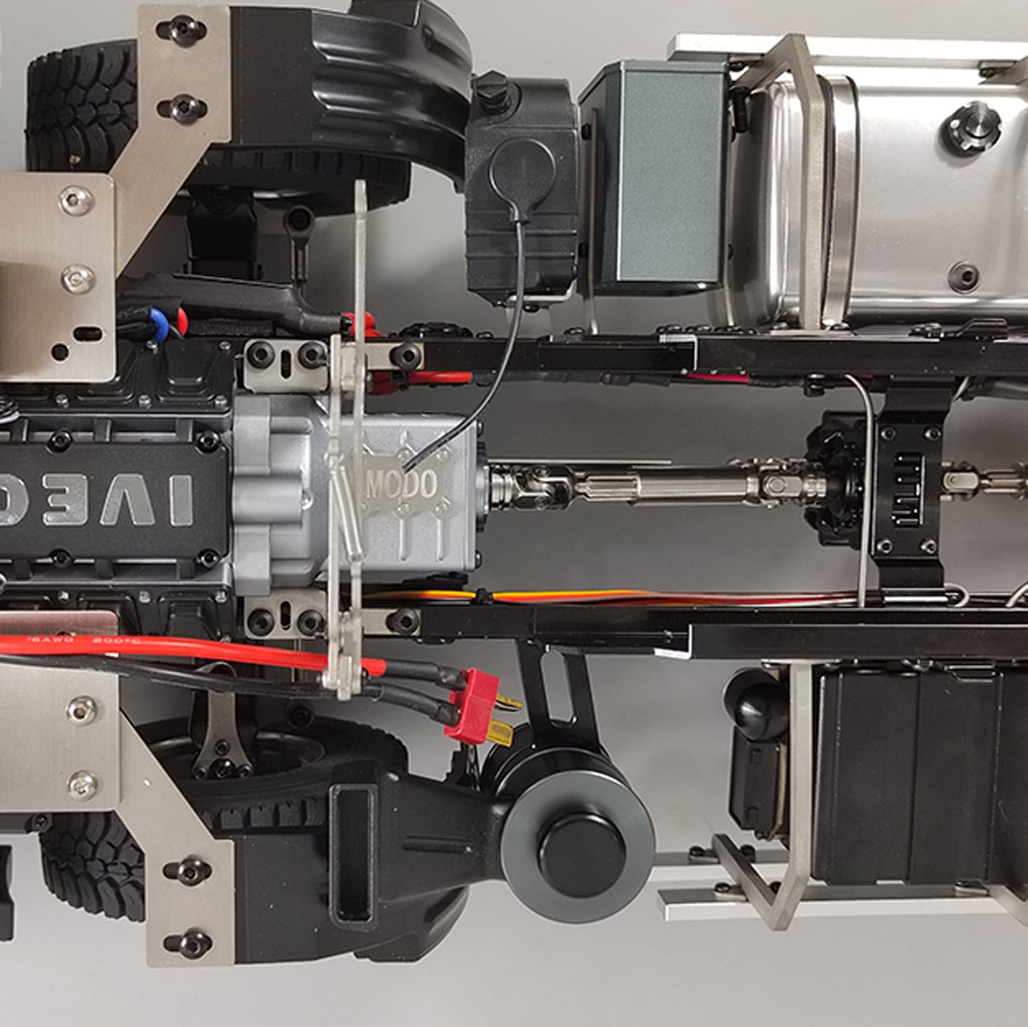 1/14 6x6 Hydraulischer RC Lackierter Zusammengebauter PNP LKW-Dumper Mit 2-Gang-Getriebe Sound-Licht-System