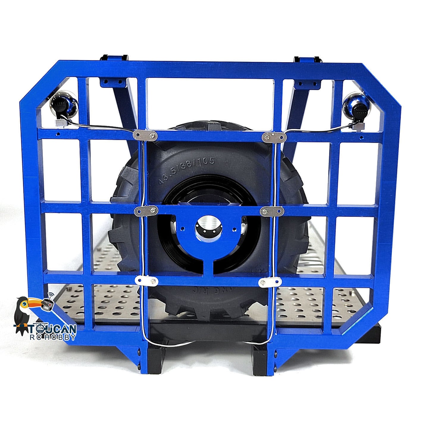 Metallpritsche für 1/14 8x8 RC Rock Crawler Auto Kletterfahrzeug
