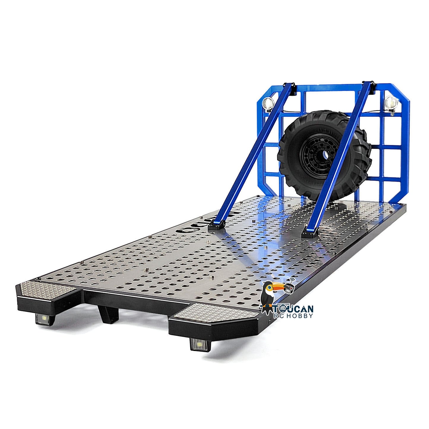 Metallpritsche für 1/14 8x8 RC Rock Crawler Auto Kletterfahrzeug