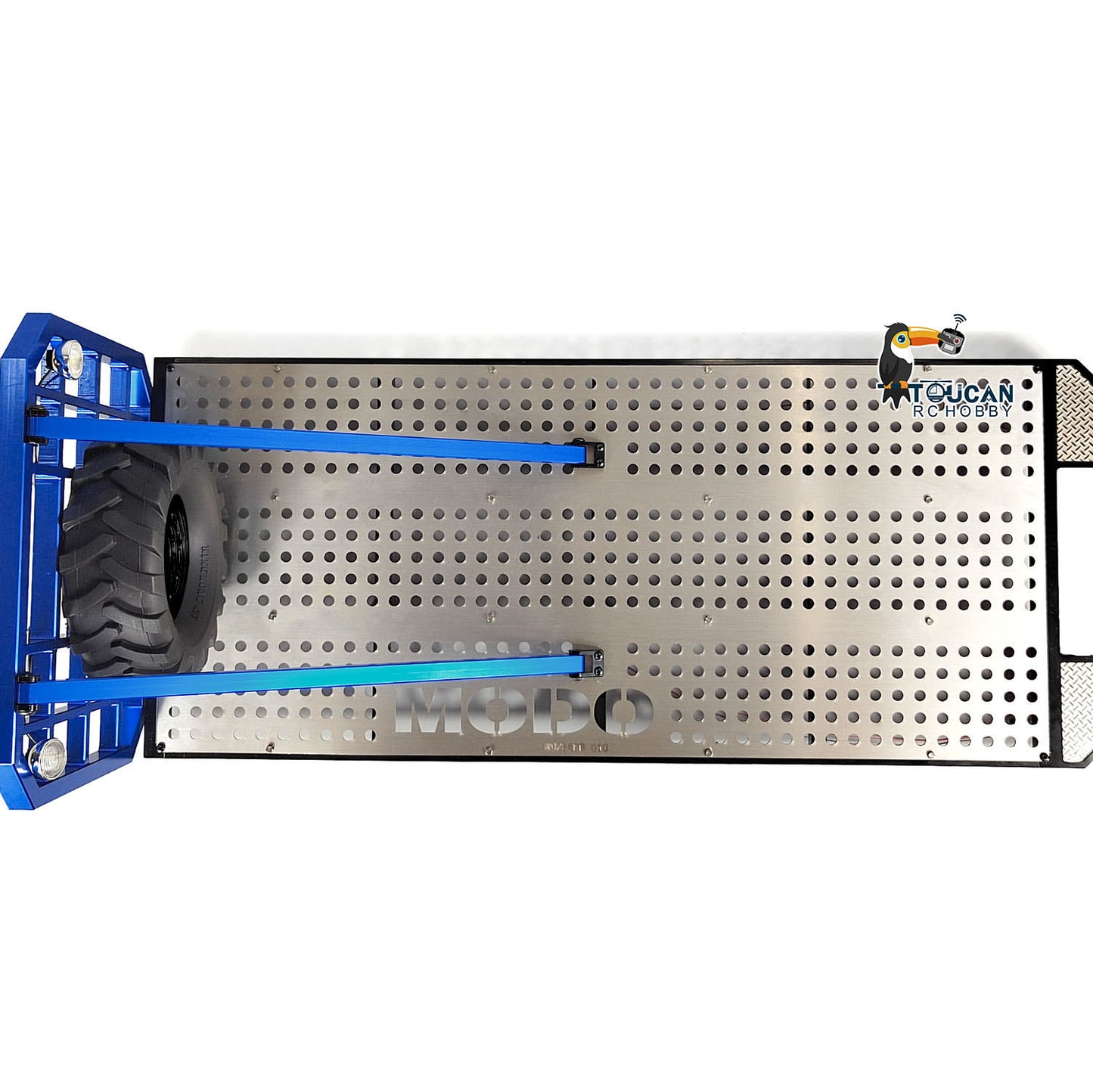 Metallpritsche für 1/14 8x8 RC Rock Crawler Auto Kletterfahrzeug