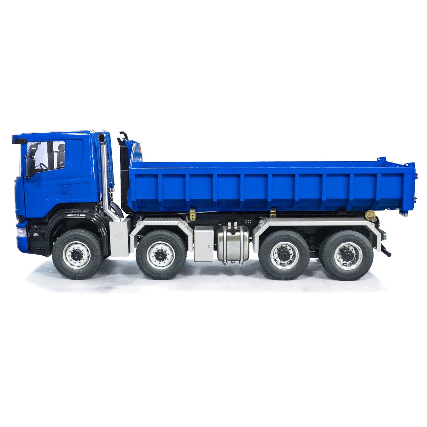 1/14 8x8 PNP RC Hydraulic Roll On/Off Dumper Truck G88 With Metal Bucket