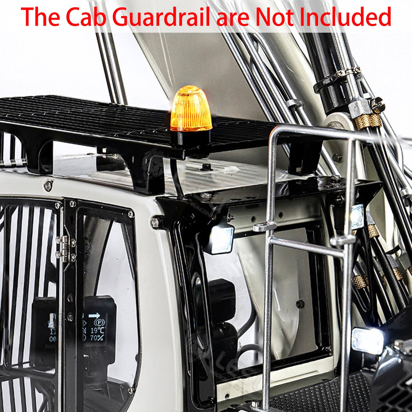 LESU 1/14 Hydraulischer RC-Bagger 3-Arm Aoue-LR945 Lackierter montierter Bagger