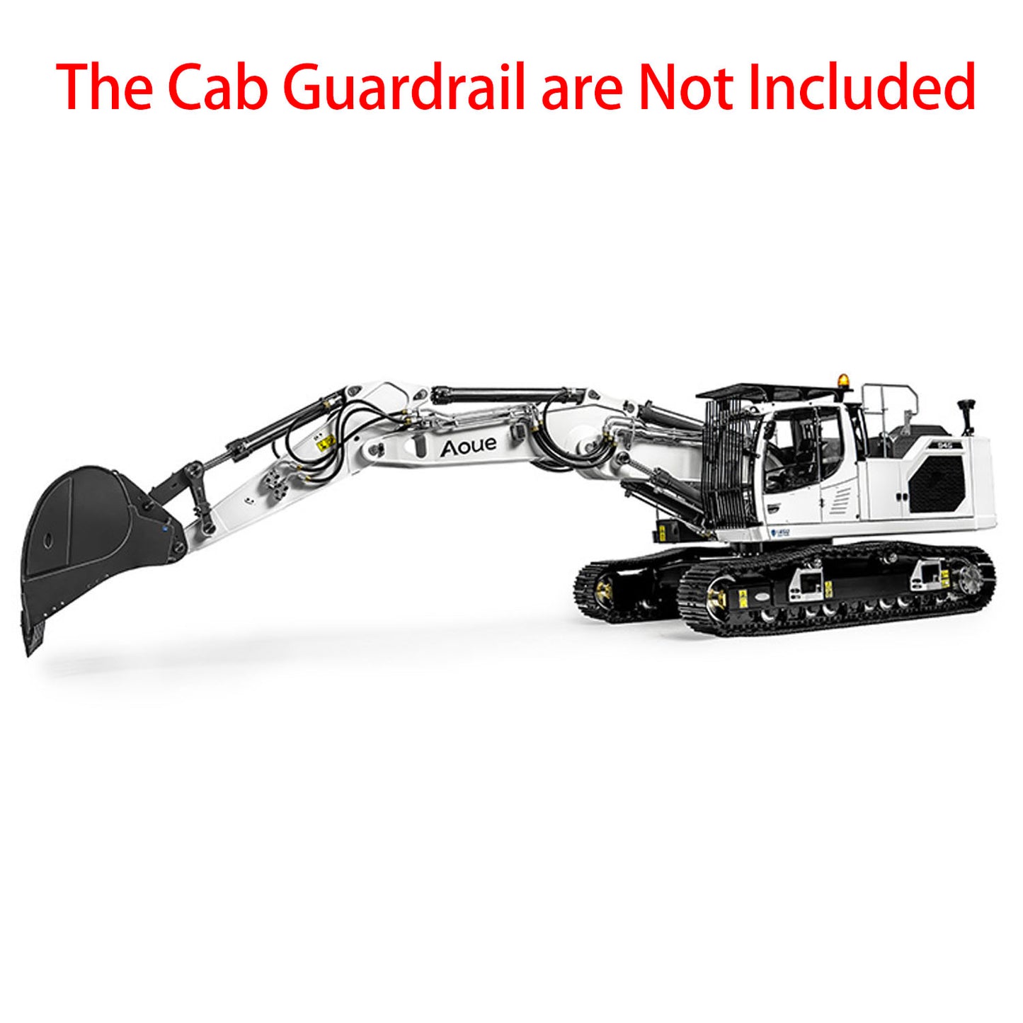 LESU 1/14 Hydraulischer RC-Bagger 3-Arm Aoue-LR945 Lackierter montierter Bagger