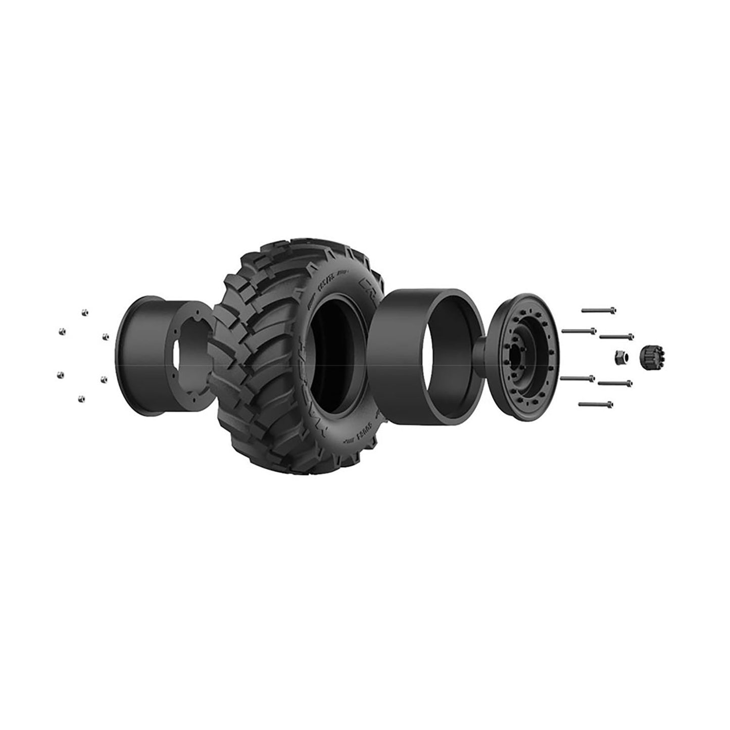 CROSSRC 1/6 EMO XX Remote Control Lorry Car 4WD RC Off Road Crawler Brushless Motor Hobbywing 150A ESC Servo 6CH Controller