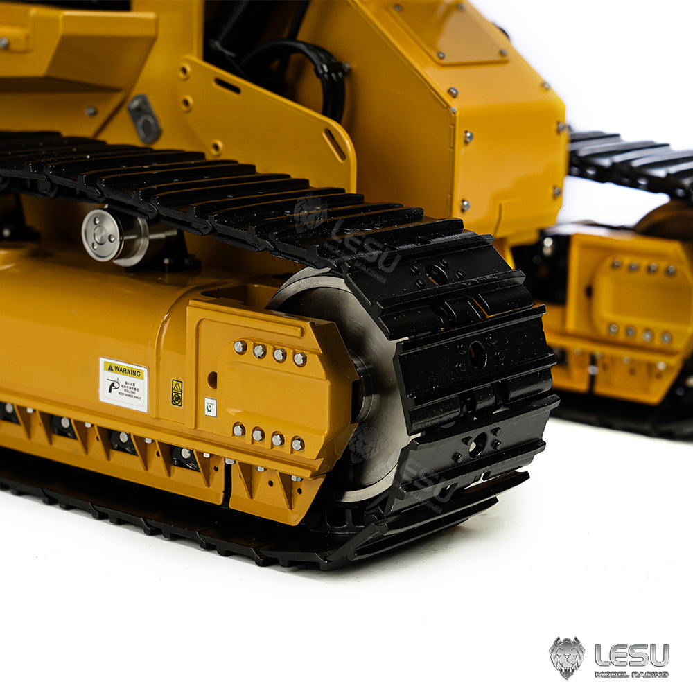 LESU 1/14 RC Hydraulic Loader Upgrade 973K Tracked Car Openable Bucket Rear Plow Painted Assembled PNP